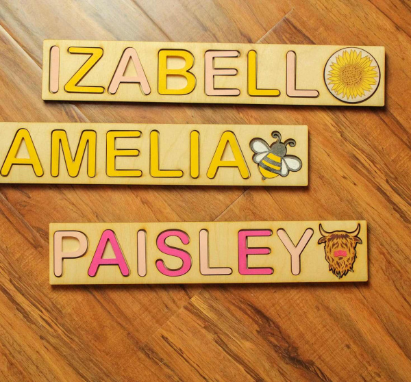 Wooden Name Puzzle